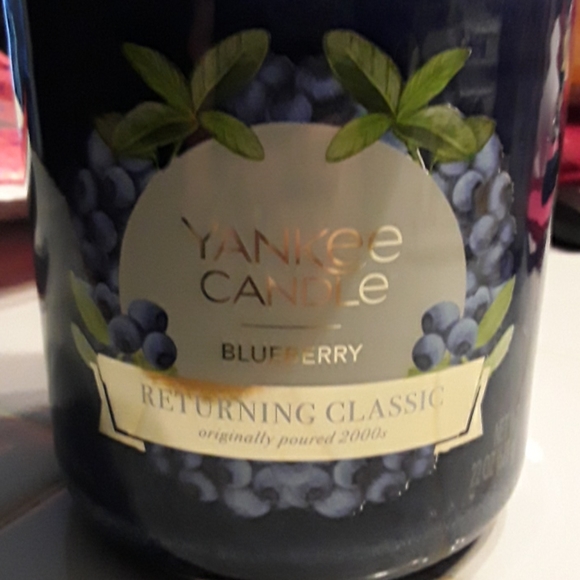 Yankee candle Blueberry candle
